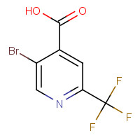 749875-16-9 5-bromo-2-(trifluoromethyl)pyridine-4-carboxylic acid chemical structure