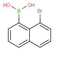 167105-03-5 (8-bromonaphthalen-1-yl)boronic acid chemical structure