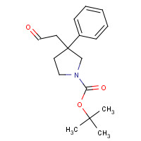 616888-34-7 tert-butyl 3-(2-oxoethyl)-3-phenylpyrrolidine-1-carboxylate chemical structure