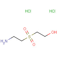 24304-83-4 2-(2-aminoethylsulfonyl)ethanol;dihydrochloride chemical structure