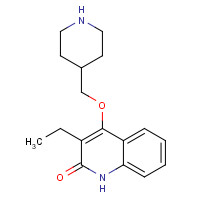 1263051-60-0 3-ethyl-4-(piperidin-4-ylmethoxy)-1H-quinolin-2-one chemical structure