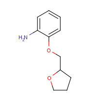 111331-20-5 2-(oxolan-2-ylmethoxy)aniline chemical structure