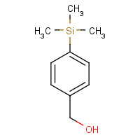 17903-57-0 (4-trimethylsilylphenyl)methanol chemical structure