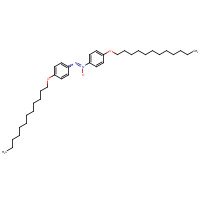 2312-14-3 (4-dodecoxyphenyl)-(4-dodecoxyphenyl)imino-oxidoazanium chemical structure