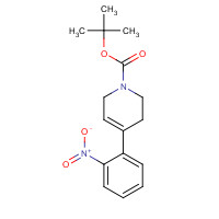 494795-55-0 tert-butyl 4-(2-nitrophenyl)-3,6-dihydro-2H-pyridine-1-carboxylate chemical structure