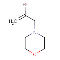 37828-83-4 4-(2-bromoprop-2-enyl)morpholine chemical structure