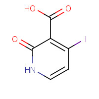 726206-61-7 4-iodo-2-oxo-1H-pyridine-3-carboxylic acid chemical structure