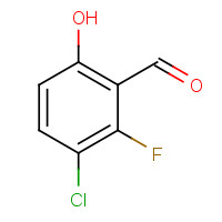 775334-13-9 3-chloro-2-fluoro-6-hydroxybenzaldehyde chemical structure