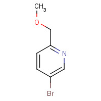 1000787-43-8 5-bromo-2-(methoxymethyl)pyridine chemical structure