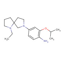 1462951-16-1 4-(1-ethyl-1,7-diazaspiro[4.4]nonan-7-yl)-2-propan-2-yloxyaniline chemical structure