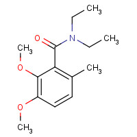 70945-99-2 N,N-diethyl-2,3-dimethoxy-6-methylbenzamide chemical structure