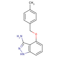 871708-39-3 4-[(4-methylphenyl)methoxy]-1H-indazol-3-amine chemical structure