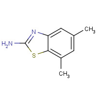 73351-87-8 5,7-dimethyl-1,3-benzothiazol-2-amine chemical structure