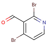 128071-91-0 2,4-dibromopyridine-3-carbaldehyde chemical structure