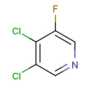 851179-02-7 3,4-dichloro-5-fluoropyridine chemical structure