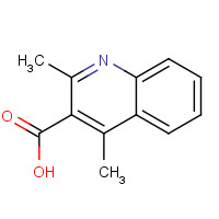 104785-55-9 2,4-dimethylquinoline-3-carboxylic acid chemical structure