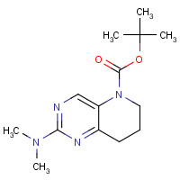 1246471-35-1 tert-butyl 2-(dimethylamino)-7,8-dihydro-6H-pyrido[3,2-d]pyrimidine-5-carboxylate chemical structure