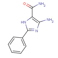 41631-74-7 4-amino-2-phenyl-1H-imidazole-5-carboxamide chemical structure
