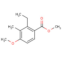 1210478-51-5 methyl 2-ethyl-4-methoxy-3-methylbenzoate chemical structure