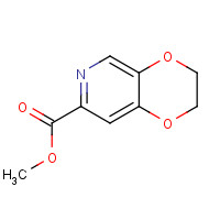 527681-12-5 methyl 2,3-dihydro-[1,4]dioxino[2,3-c]pyridine-7-carboxylate chemical structure