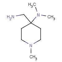 876717-12-3 4-(aminomethyl)-N,N,1-trimethylpiperidin-4-amine chemical structure