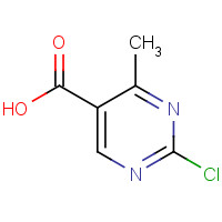 188781-10-4 2-chloro-4-methylpyrimidine-5-carboxylic acid chemical structure