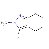 1043919-67-0 3-bromo-2-methyl-4,5,6,7-tetrahydroindazole chemical structure