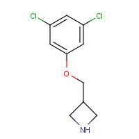 1332301-14-0 3-[(3,5-dichlorophenoxy)methyl]azetidine chemical structure
