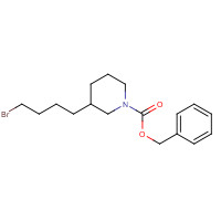 1208368-46-0 benzyl 3-(4-bromobutyl)piperidine-1-carboxylate chemical structure
