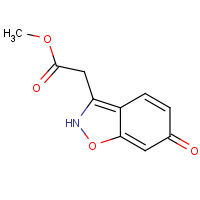34173-07-4 methyl 2-(6-oxo-2H-1,2-benzoxazol-3-yl)acetate chemical structure