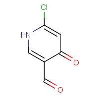 1196152-22-3 6-chloro-4-oxo-1H-pyridine-3-carbaldehyde chemical structure