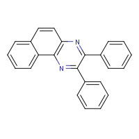10322-25-5 2,3-diphenylbenzo[f]quinoxaline chemical structure