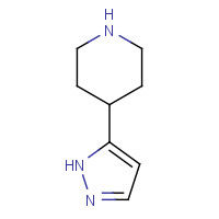 278798-08-6 4-(1H-pyrazol-5-yl)piperidine chemical structure