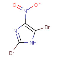 6154-30-9 2,5-dibromo-4-nitro-1H-imidazole chemical structure