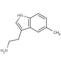 1821-47-2 2-(5-methyl-1H-indol-3-yl)ethanamine chemical structure