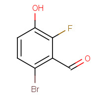 935534-46-6 6-bromo-2-fluoro-3-hydroxybenzaldehyde chemical structure