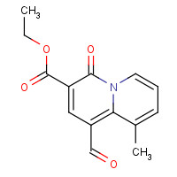 1144505-31-6 ethyl 1-formyl-9-methyl-4-oxoquinolizine-3-carboxylate chemical structure