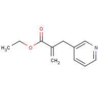 858035-99-1 ethyl 2-(pyridin-3-ylmethyl)prop-2-enoate chemical structure