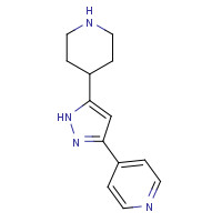 794510-70-6 4-(5-piperidin-4-yl-1H-pyrazol-3-yl)pyridine chemical structure