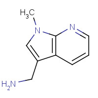 1092309-87-9 (1-methylpyrrolo[2,3-b]pyridin-3-yl)methanamine chemical structure