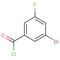887266-90-2 3-bromo-5-fluorobenzoyl chloride chemical structure