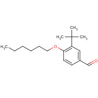 170100-79-5 3-tert-butyl-4-hexoxybenzaldehyde chemical structure