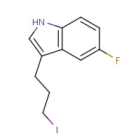 890664-32-1 5-fluoro-3-(3-iodopropyl)-1H-indole chemical structure