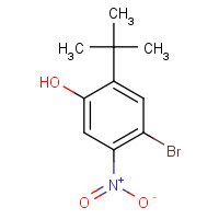 873055-68-6 4-bromo-2-tert-butyl-5-nitrophenol chemical structure