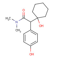 1004300-76-8 2-(1-hydroxycyclohexyl)-2-(4-hydroxyphenyl)-N,N-dimethylacetamide chemical structure