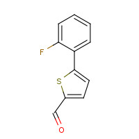 886508-80-1 5-(2-fluorophenyl)thiophene-2-carbaldehyde chemical structure