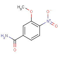 92241-87-7 3-methoxy-4-nitrobenzamide chemical structure