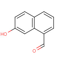 144876-32-4 7-hydroxynaphthalene-1-carbaldehyde chemical structure