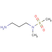 937657-26-6 N-(3-aminopropyl)-N-methylmethanesulfonamide chemical structure