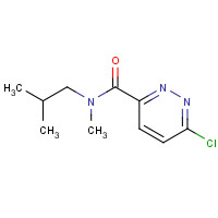 1178393-46-8 6-chloro-N-methyl-N-(2-methylpropyl)pyridazine-3-carboxamide chemical structure